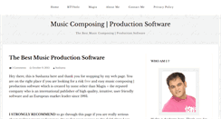 Desktop Screenshot of musiccomposingsoftware.org