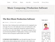 Tablet Screenshot of musiccomposingsoftware.org